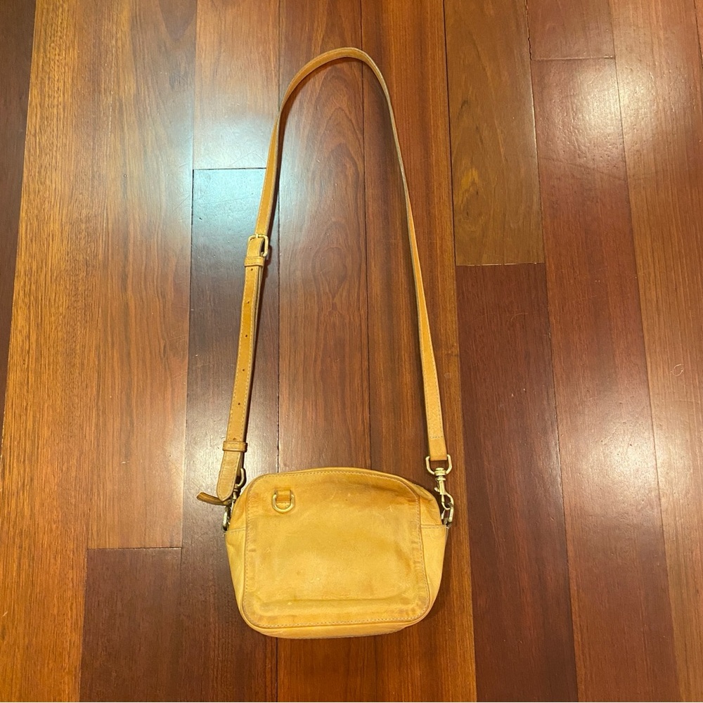 Leather BREE Boho Festival Tan Crossbody Bag Ecological